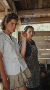 Women Replacing Men of to War Colorized 1941 Saw Mill New Hampshire